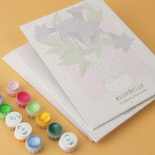 Load image into Gallery viewer, Mini Paint by Numbers Set 15x20cm (6 pieces) - Full Bloom