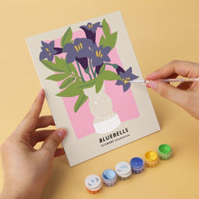 Load image into Gallery viewer, Mini Paint by Numbers Set 15x20cm (6 pieces) - Full Bloom