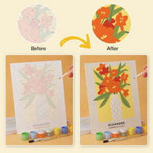 Load image into Gallery viewer, Mini Paint by Numbers Set 15x20cm (6 pieces) - Full Bloom