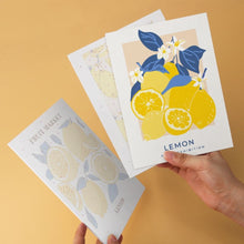 Load image into Gallery viewer, Mini Paint by Numbers Set 15x20cm (6 pieces) - Citrus and Sun