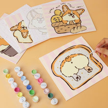 Load image into Gallery viewer, Mini Paint by Numbers Set 20x20cm (6 pieces) - Corgi Life