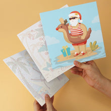 Load image into Gallery viewer, Mini Paint by Numbers Set 20x20cm (6 pieces) - Tropical Christmas