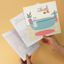 Load image into Gallery viewer, Mini Paint by Numbers Set 20x20cm (6 pieces) - Soak and Style