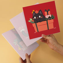 Load image into Gallery viewer, Mini Paint by Numbers Set 20x20cm (6 pieces) - Merry Little Cats