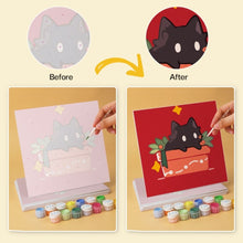 Load image into Gallery viewer, Mini Paint by Numbers Set 20x20cm (6 pieces) - Merry Little Cats