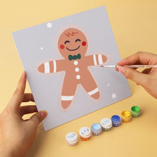 Load image into Gallery viewer, Mini Paint by Numbers Set 20x20cm (6 pieces) - Classic Xmas Set