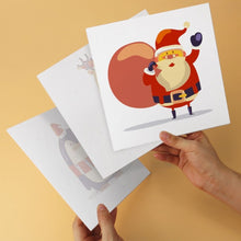 Load image into Gallery viewer, Mini Paint by Numbers Set 20x20cm (6 pieces) - Mini Christmas Friends