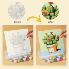 Load image into Gallery viewer, Mini Paint by Numbers Set 20x20cm (6 pieces) - Prickly and Pretty