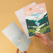 Load image into Gallery viewer, Mini Paint by Numbers Set 15x20cm (6 pieces) - Nature's Palette