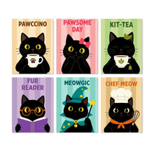 Load image into Gallery viewer, Mini Paint by Numbers Set 15x20cm (6 pieces) - Meowgic Figured'Art