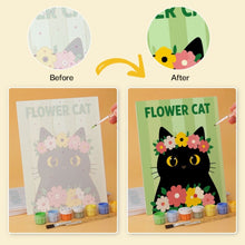 Load image into Gallery viewer, Mini Paint by Numbers Set 15x20cm (6 pieces) - Cute and Curious