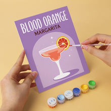 Load image into Gallery viewer, Mini Paint by Numbers Set 15x20cm (6 pieces) - Cocktail Hour