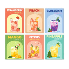 Load image into Gallery viewer, Mini Paint by Numbers Set 15x20cm (6 pieces) - Sip in Style Figured'Art