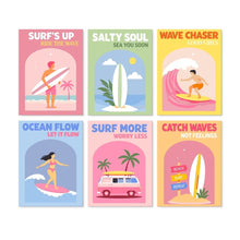 Load image into Gallery viewer, Mini Paint by Numbers Set 15x20cm (6 pieces) - Seaside Wanderlust Figured'Art