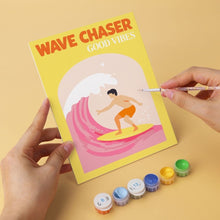 Load image into Gallery viewer, Mini Paint by Numbers Set 15x20cm (6 pieces) - Seaside Wanderlust