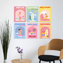 Load image into Gallery viewer, Mini Paint by Numbers Set 15x20cm (6 pieces) - Seaside Wanderlust