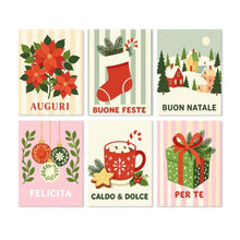Load image into Gallery viewer, Mini Paint by Numbers Set 15x20cm (6 pieces) - Warm Wishes Collection Figured'Art