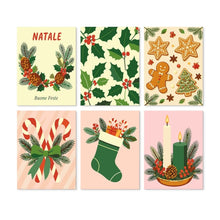 Load image into Gallery viewer, Mini Paint by Numbers Set 15x20cm (6 pieces) - Christmas Details Figured'Art