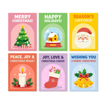 Load image into Gallery viewer, Mini Paint by Numbers Set 15x20cm (6 pieces) - Christmas Cheer 1 Figured'Art
