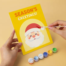 Load image into Gallery viewer, Mini Paint by Numbers Set 15x20cm (6 pieces) - Christmas Cheer 1