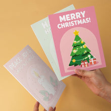 Load image into Gallery viewer, Mini Paint by Numbers Set 15x20cm (6 pieces) - Christmas Cheer 1