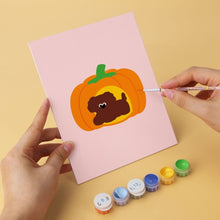Load image into Gallery viewer, Mini Paint by Numbers Set 15x20cm (6 pieces) - Fluffy Friends