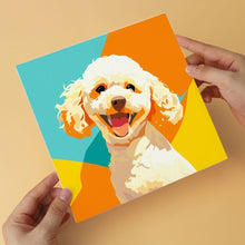 Load image into Gallery viewer, Mini Paint by Numbers Set 20x20cm (6 pieces) - Pop Dog Portraits
