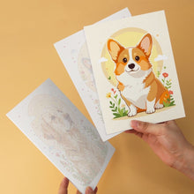 Load image into Gallery viewer, Mini Paint by Numbers Set 15x20cm (6 pieces) - Animal Portraits