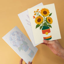 Load image into Gallery viewer, Mini Paint by Numbers Set 15x20cm (6 pieces) - Rustic Bloom Jars