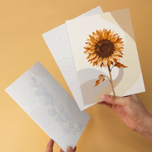 Load image into Gallery viewer, Mini Paint by Numbers Set 15x20cm (6 pieces) - Botanical Study