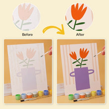 Load image into Gallery viewer, Mini Paint by Numbers Set 15x20cm (6 pieces) - Pattern and Petals
