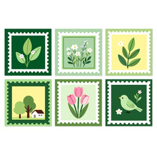 Load image into Gallery viewer, Mini Paint by Numbers Set 20x20cm (6 pieces) - Nature Stamp Figured'Art
