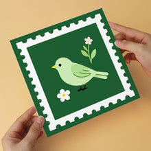 Load image into Gallery viewer, Mini Paint by Numbers Set 20x20cm (6 pieces) - Nature Stamp