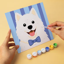 Load image into Gallery viewer, Mini Paint by Numbers Set 20x20cm (6 pieces) - Nice friends
