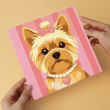 Load image into Gallery viewer, Mini Paint by Numbers Set 20x20cm (6 pieces) - Nice friends