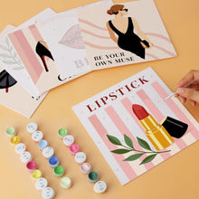 Load image into Gallery viewer, Mini Paint by Numbers Set 20x20cm (6 pieces) - Chic Essentials