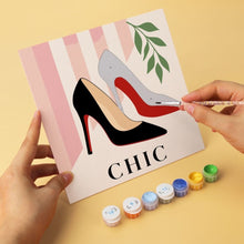 Load image into Gallery viewer, Mini Paint by Numbers Set 20x20cm (6 pieces) - Chic Essentials