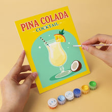 Load image into Gallery viewer, Mini Paint by Numbers Set 15x20cm (6 pieces) - Happy Hour Prints
