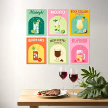 Load image into Gallery viewer, Mini Paint by Numbers Set 15x20cm (6 pieces) - Happy Hour Prints