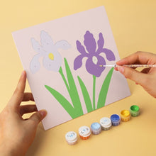 Load image into Gallery viewer, Mini Paint by Numbers Set 20x20cm (6 pieces) - Pastel Petals