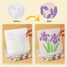 Load image into Gallery viewer, Mini Paint by Numbers Set 20x20cm (6 pieces) - Pastel Petals