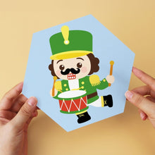 Load image into Gallery viewer, Mini Paint by Numbers Set - Hexagons (6 pieces) - Merry Little Characters
