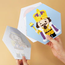 Load image into Gallery viewer, Mini Paint by Numbers Set - Hexagons (6 pieces) - Merry Little Characters