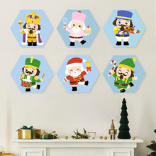 Load image into Gallery viewer, Mini Paint by Numbers Set - Hexagons (6 pieces) - Merry Little Characters