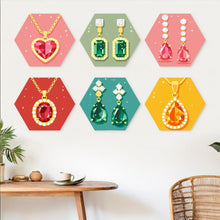 Load image into Gallery viewer, Mini Paint by Numbers Set - Hexagons (6 pieces) - Precious Gems