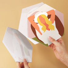 Load image into Gallery viewer, Mini Paint by Numbers Set - Hexagons (6 pieces) - Terracotta Muse