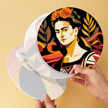Load image into Gallery viewer, Mini Paint by Numbers Set - Discs Ø20cm (6 pieces) - Artistic Icons