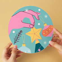 Load image into Gallery viewer, Mini Paint by Numbers Set - Discs Ø20cm (6 pieces) - Merry Little Wonders