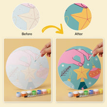 Load image into Gallery viewer, Mini Paint by Numbers Set - Discs Ø20cm (6 pieces) - Merry Little Wonders