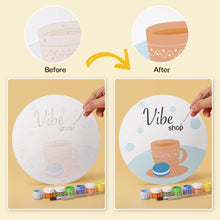 Load image into Gallery viewer, Mini Paint by Numbers Set - Discs Ø20cm (6 pieces) - Little Luxuries